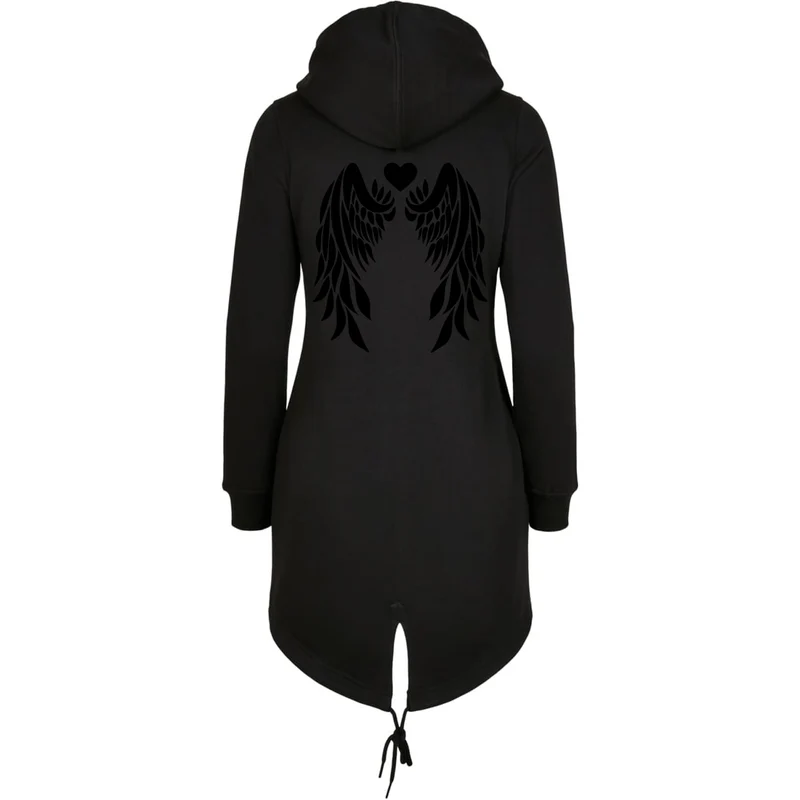 ZIP Parka Schwarz - Angel Wings