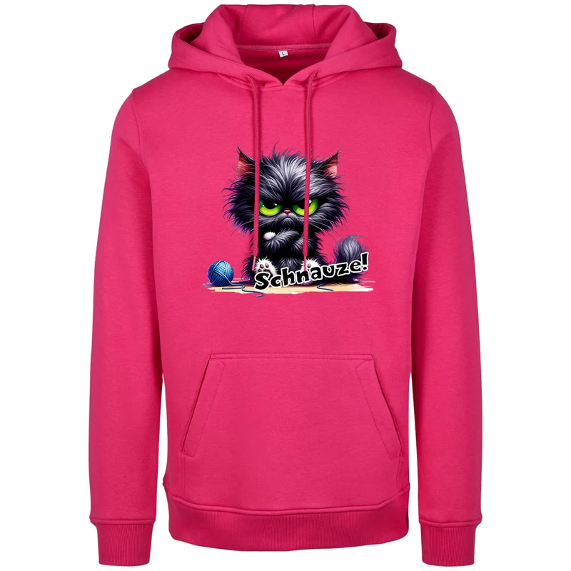 Hoodie - Katze Cat - Schnauze - verschiedene Farben zur Auswahl