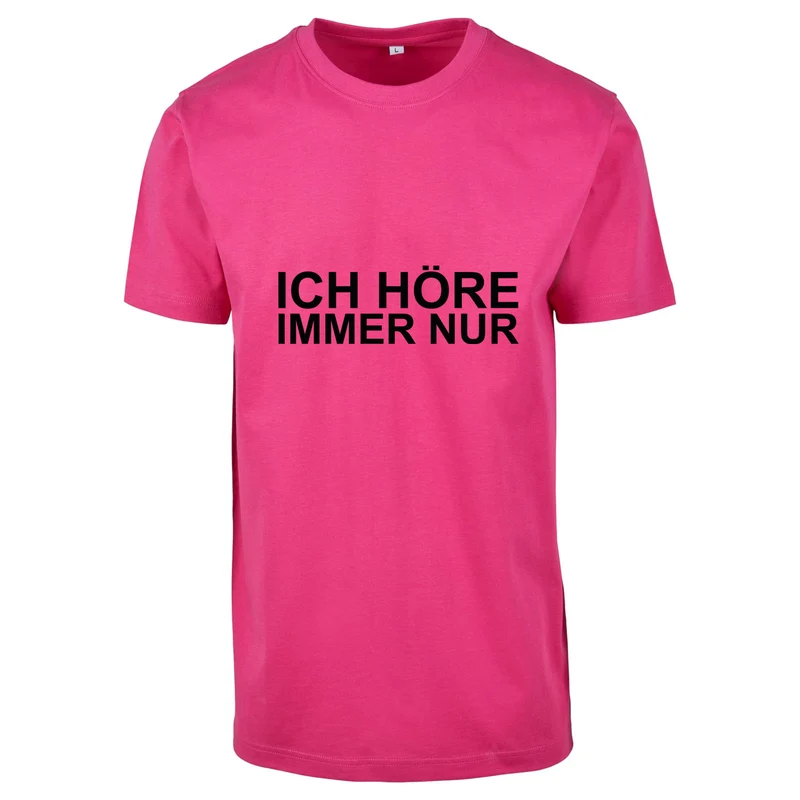T-Shirt Shirt - MiMiMi - Druck Schwarz Matt - verschiedene Farben zur Auswahl