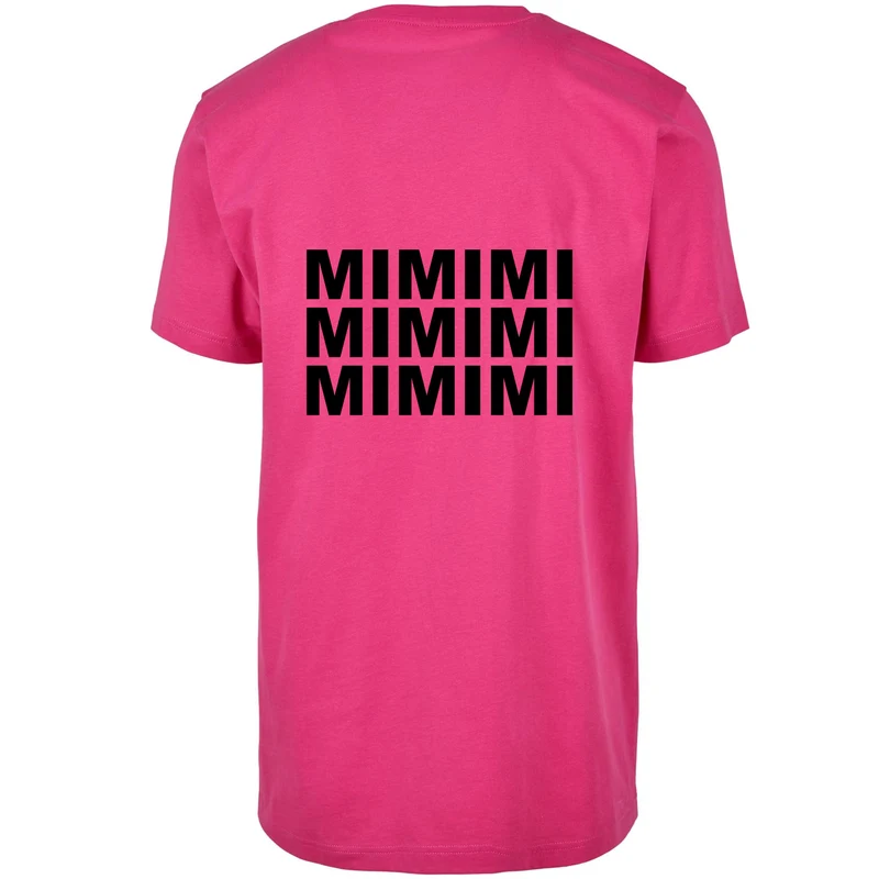 T-Shirt Shirt - MiMiMi - Druck Schwarz Matt - verschiedene Farben zur Auswahl