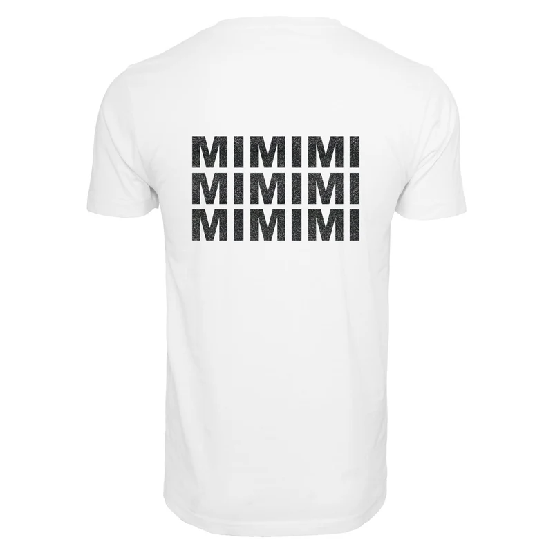 T-Shirt Shirt - MiMiMi - Druck Schwarz Glitter - verschiedene Farben zur Auswahl