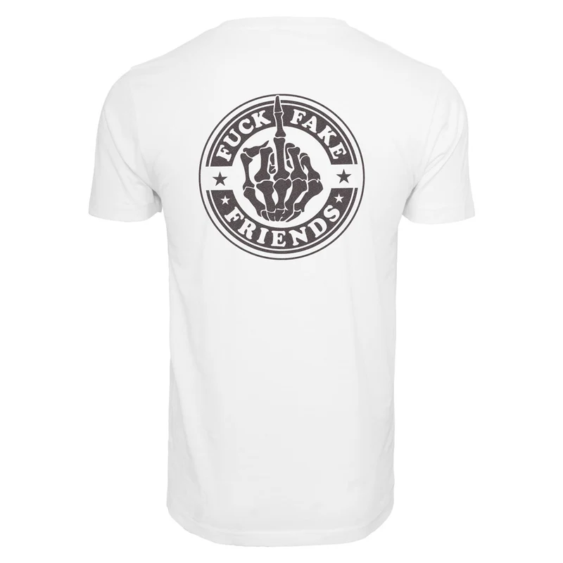 T-Shirt - Fuck Fake Friends - Druck Multicolor - verschiedene Farben zur Auswahl