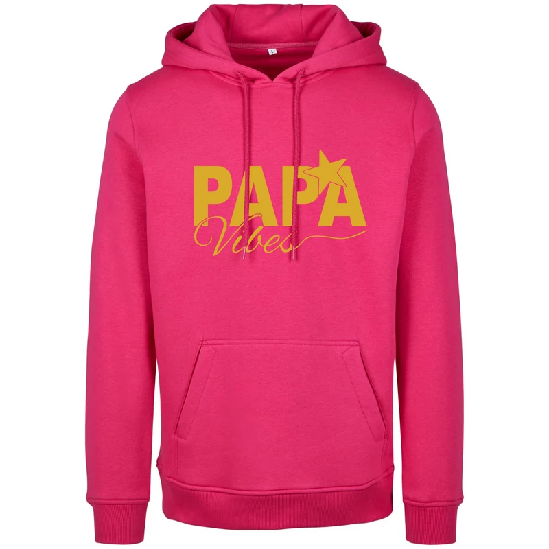 Hoodie - Papa Vibes - Druck Gold Matt - verschiedene Farben zur Auswahl