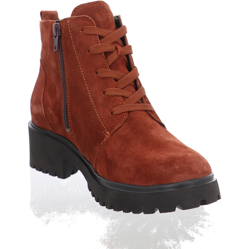 Waldläufer Stiefelette H-Luise rot