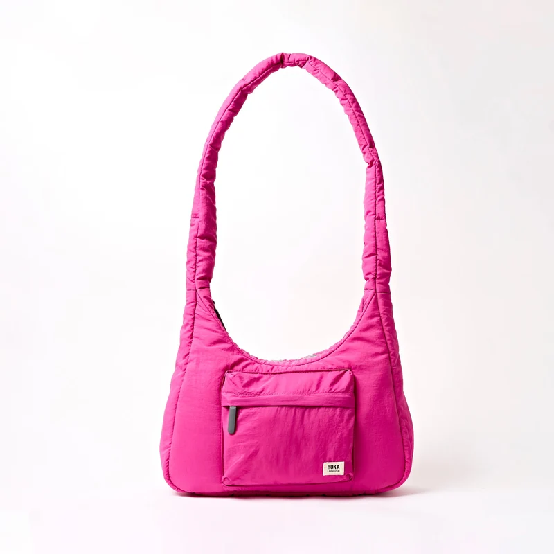 ROKA Belsize Very Berry Medium Recycled Taslon Bag