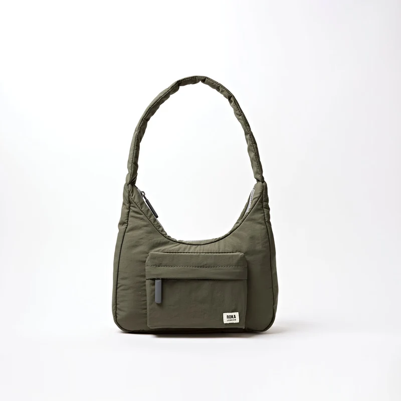 ROKA Belsize Moss Kleiner Beutel aus recyceltem Taslon
