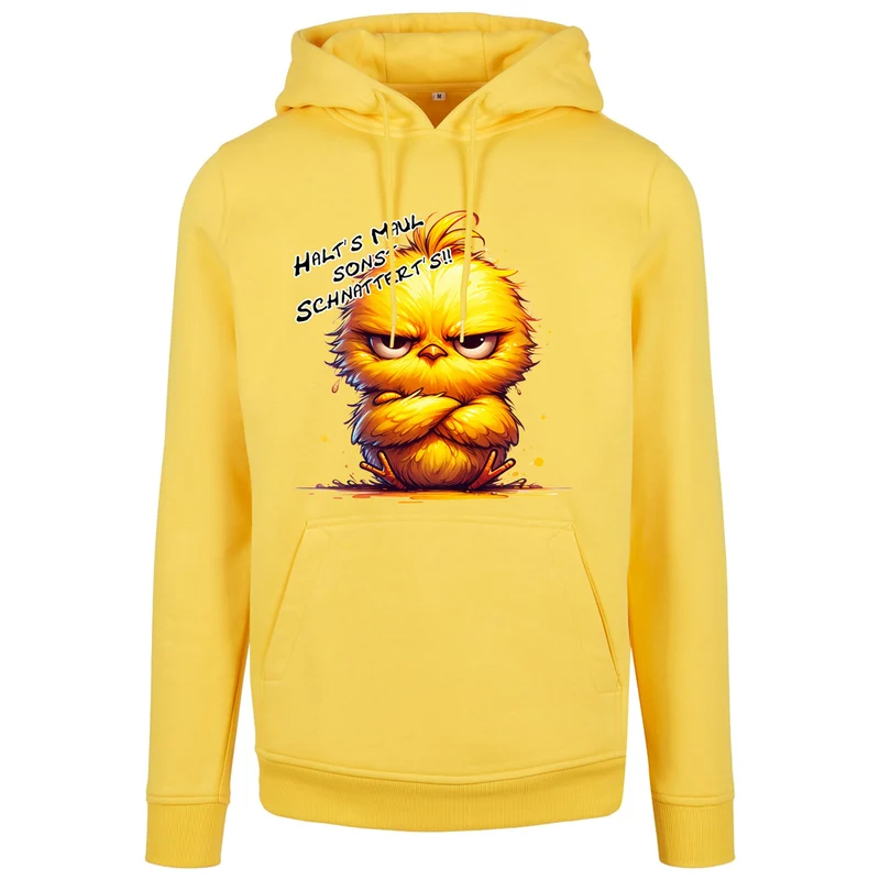 Hoodie - Kücken - Halt´s Maul .... Druck - verschiedene Farben zur Auswahl
