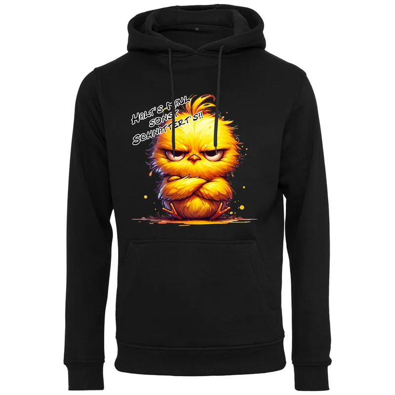 Hoodie - Kücken - Halt´s Maul .... Druck - verschiedene Farben zur Auswahl