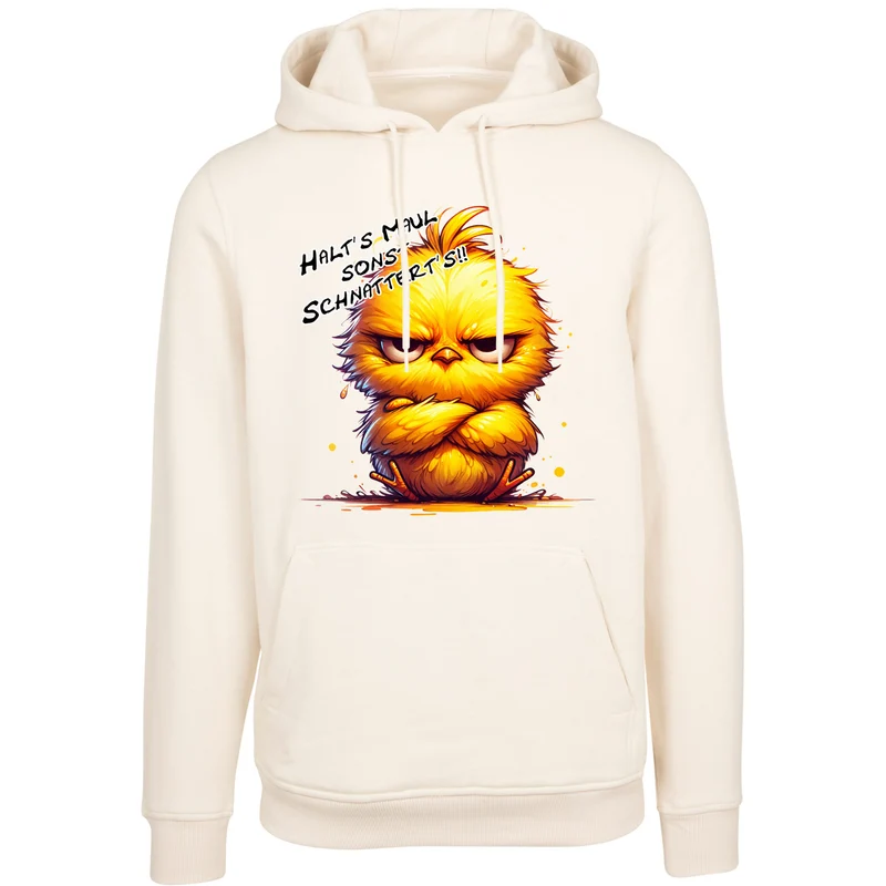 Hoodie - Kücken - Halt´s Maul .... Druck - verschiedene Farben zur Auswahl