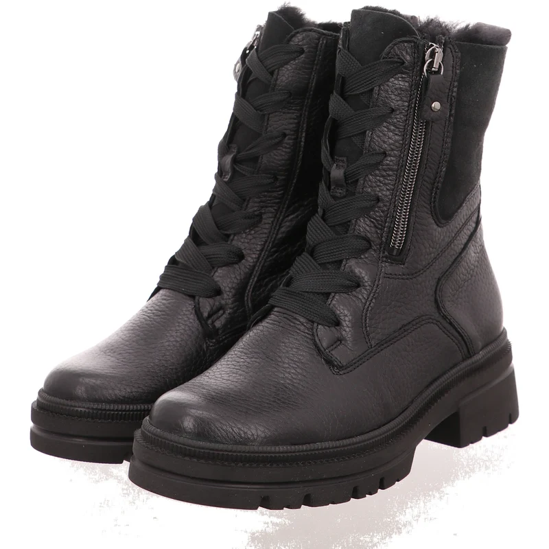 Waldläufer Stiefelette H-Amara schwarz
