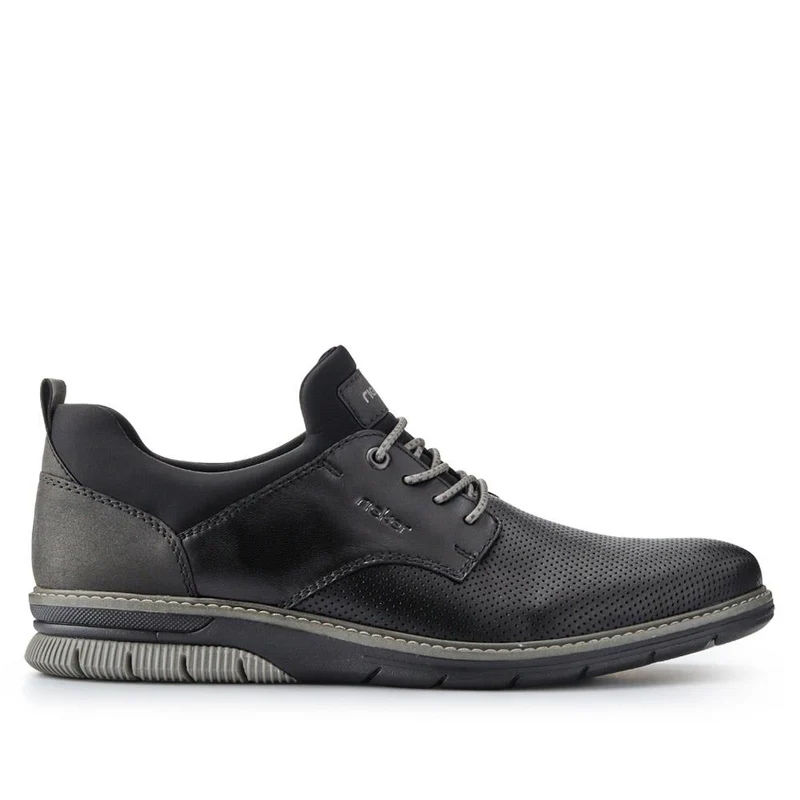 Casual Lace-Up Shoes - RKR39514 / 324 835 - Black