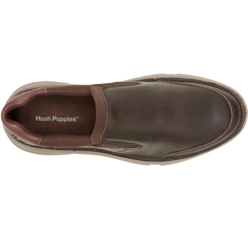 Hush Puppies Baylor Herren-Sneaker zum Hineinschlüpfen | Braun