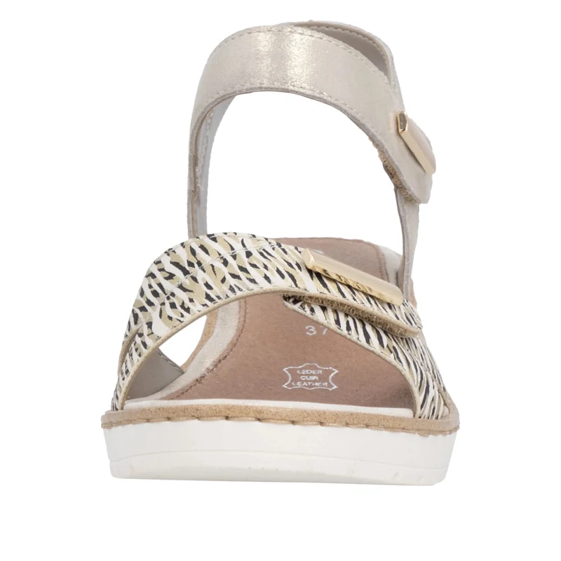 Remonte Damen-Keilsandalen | Gold