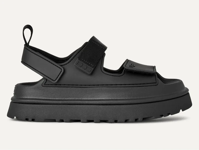 UGG GoldenGlow Damensandale | Schwarz