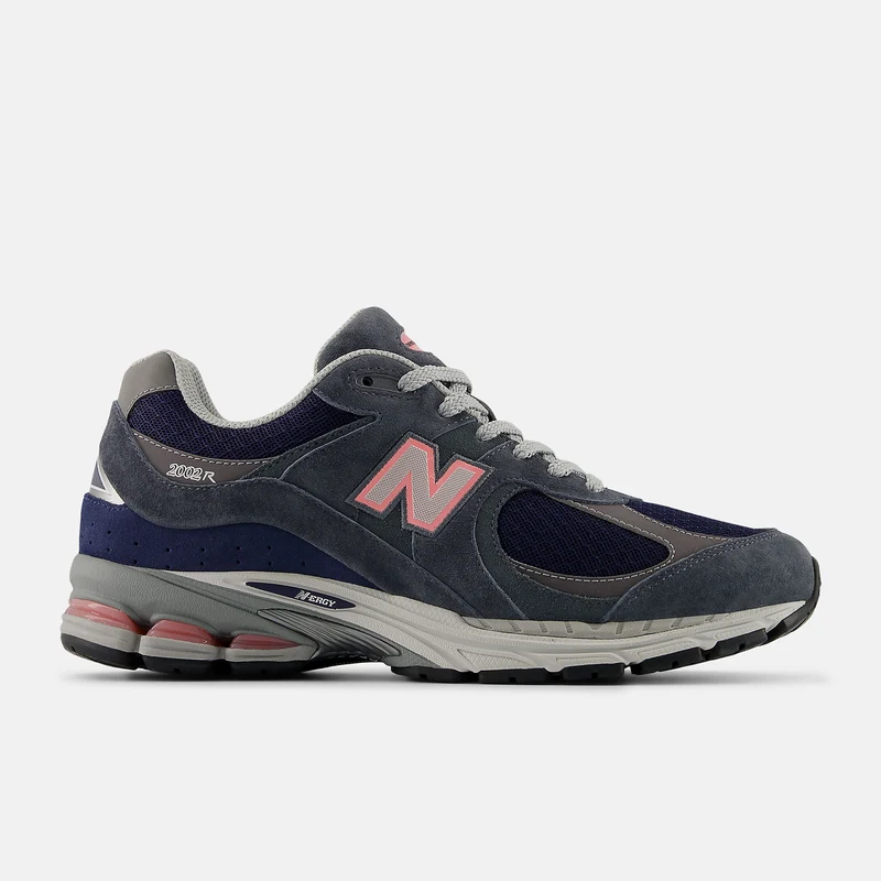 New Balance Unisex-Sneaker 2002R | Graphitfarbene Doppelblasen