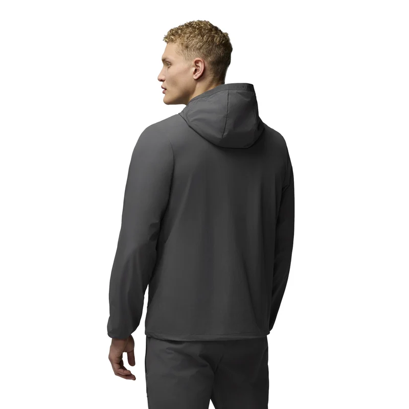 Castore Leichte Herren-Flexjacke | Gunmetal-Schwarz
