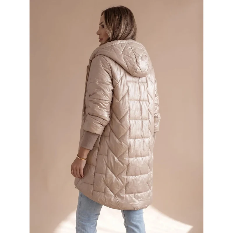 Solea | Winterjacke Damen mit Kapuze und Taschen an den Seiten