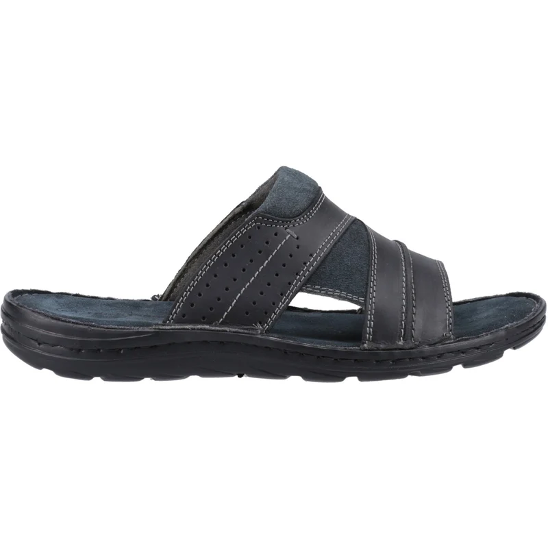Hush Puppies Archer Herrensandale | Schwarz