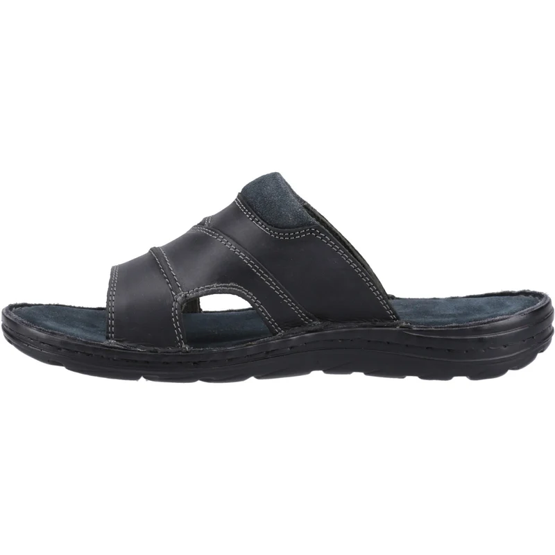 Hush Puppies Archer Herrensandale | Schwarz