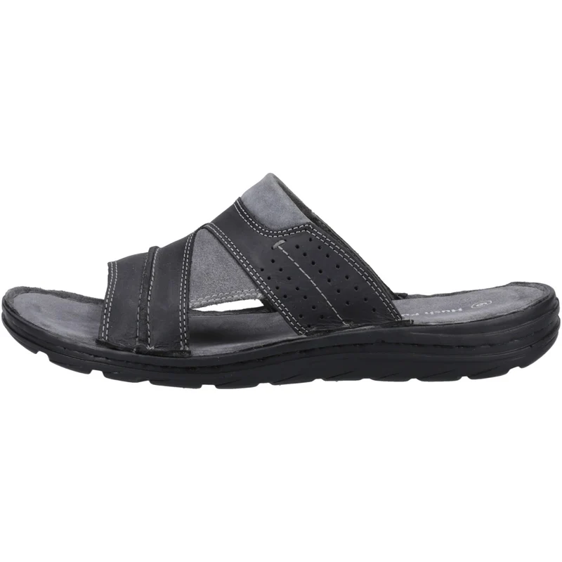 Hush Puppies Archer Herrensandale | Schwarz