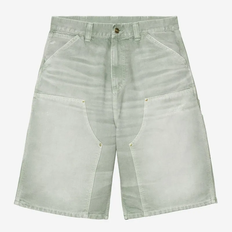 Carhartt WIP Herren OG Double Knee Destroy Wash Short | Schattiges Grün