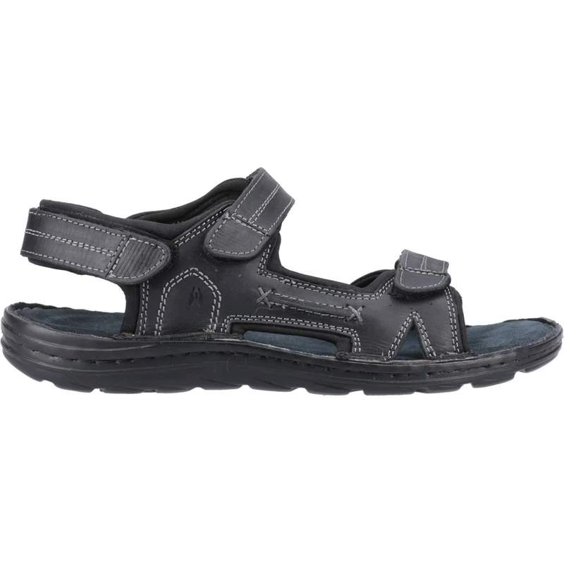 Hush Puppies Alistair Herrensandale | Schwarz