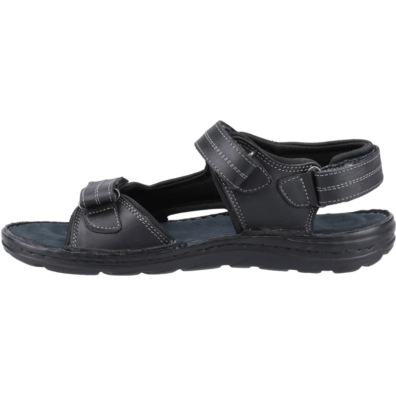 Hush Puppies Alistair Herrensandale | Schwarz