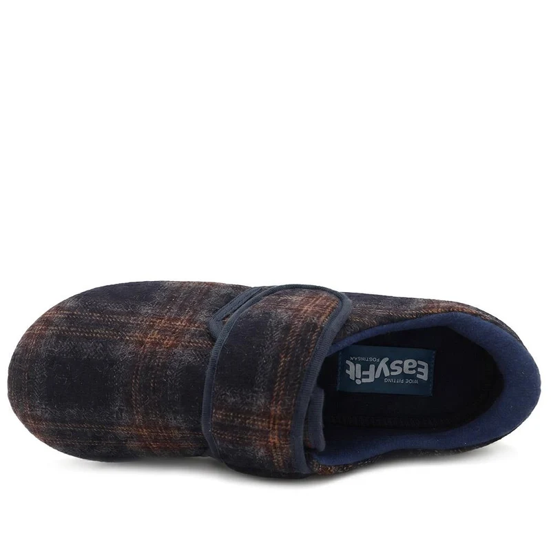 EasyFit Sven Extra Wide Adjustable Fasten Slippers - SVEN / 330 321 - Navy