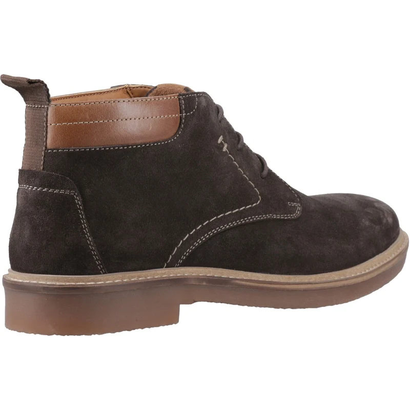 Hush Puppies Gideon Chukka Boots für Herren | Schokoladenbraun