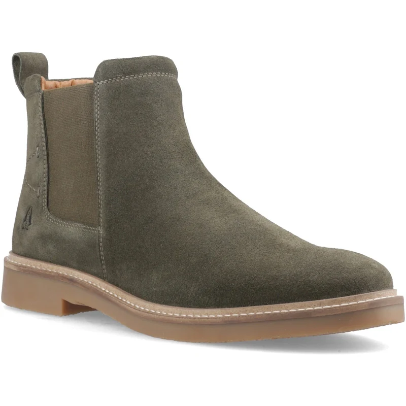 Hush Puppies Männer Gareth Chelsea Stiefel | Khaki