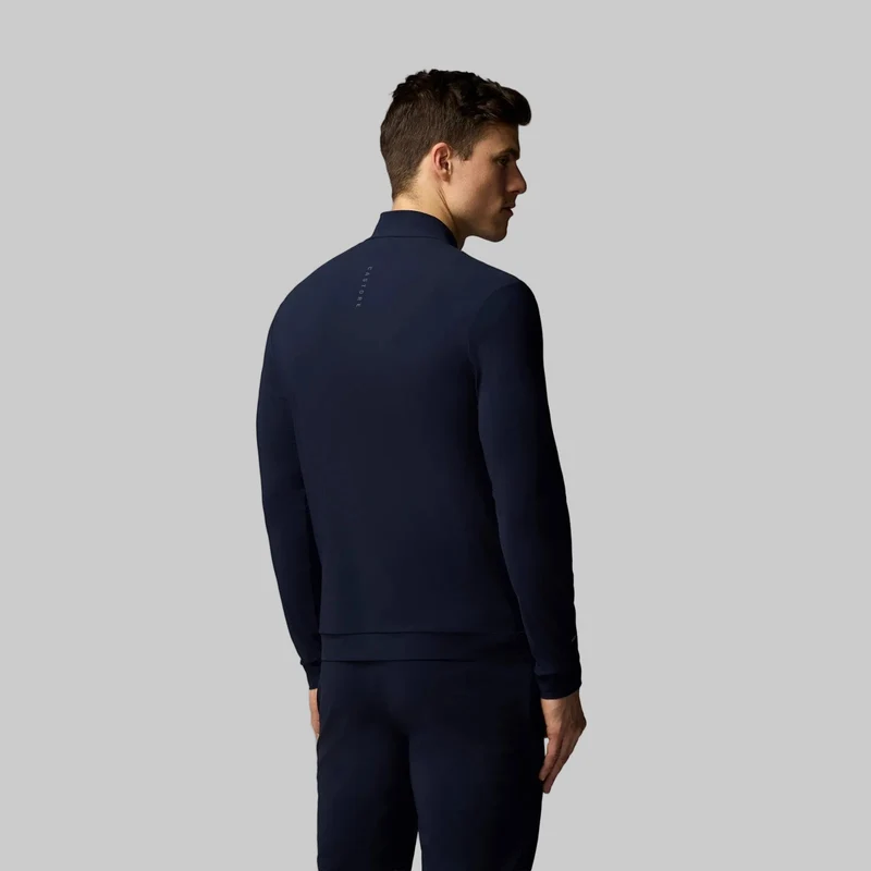 Castore Herren-Tech-Trainingsjacke | Marineblau/Zinn