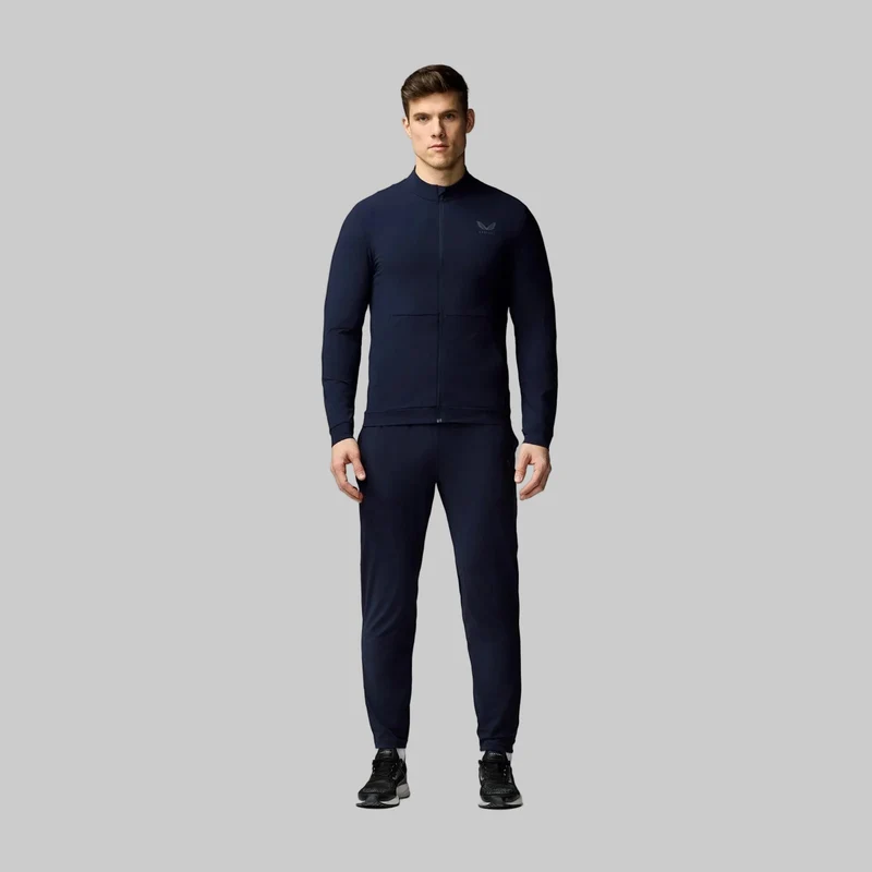 Castore Herren-Tech-Trainingsjacke | Marineblau/Zinn