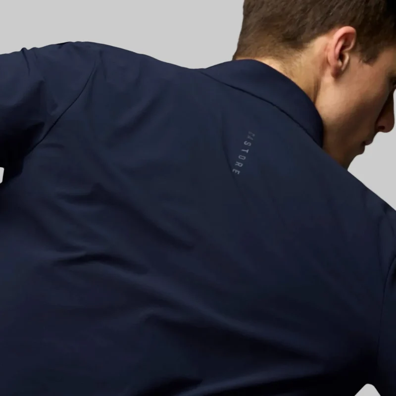 Castore Herren-Tech-Trainingsjacke | Marineblau/Zinn