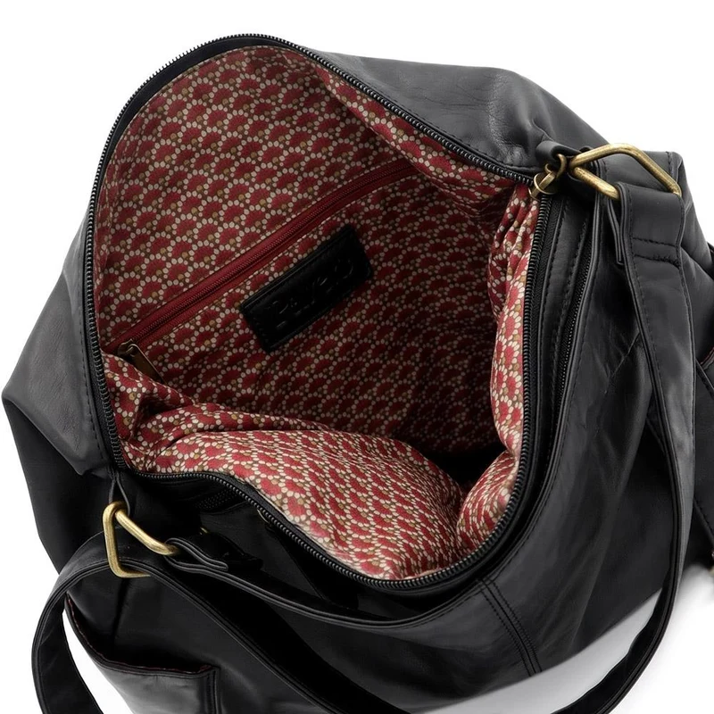 Multi Pocket Fashionable Daily Backpack - WAHT44000 / 330 061 - Black
