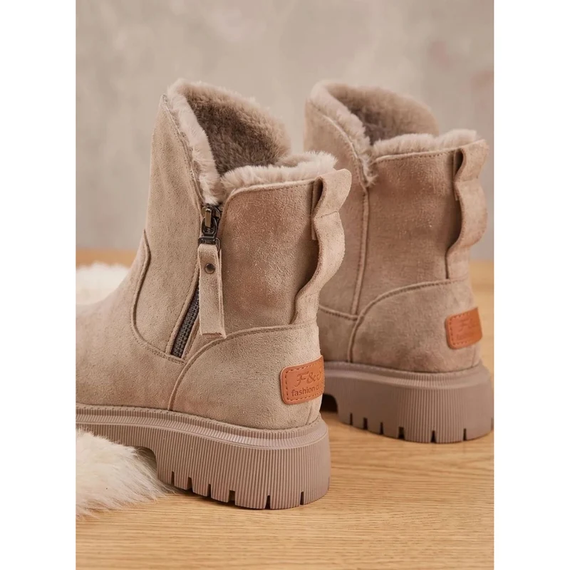 Fabienne | Damen Orthopädische Stiefeletten mit weichem Futter und Reißverschluss