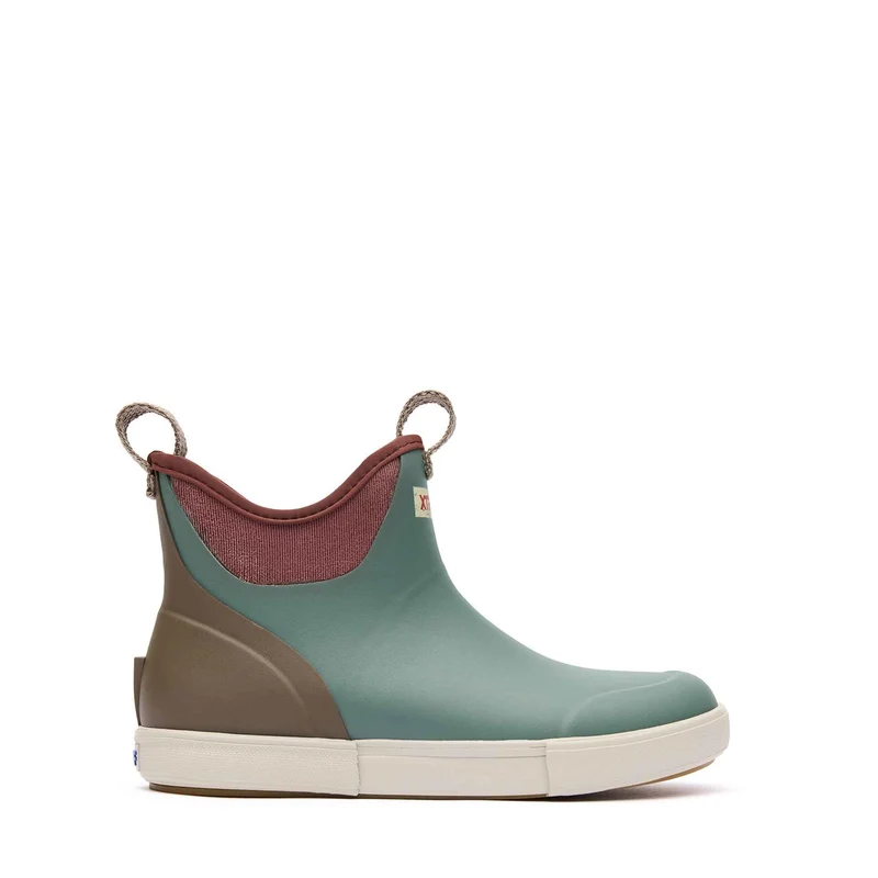Xtratuf Damen-Ankle-Deckstiefel | Vintage-Salbei