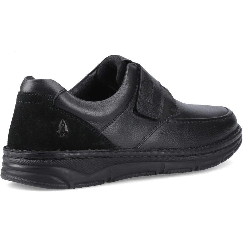 Hush Puppies Herrenschuhe mit Klettverschluss von Forde | Schwarz