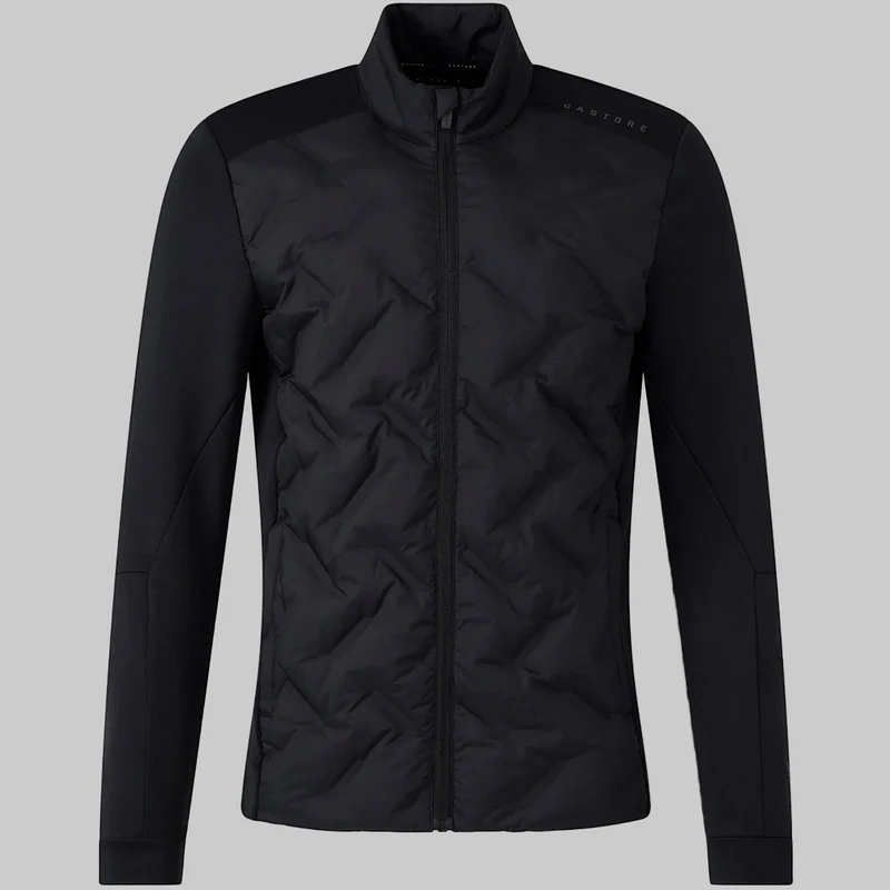 Castore Herren-Hybridjacke | Schwarz-Gunmetal