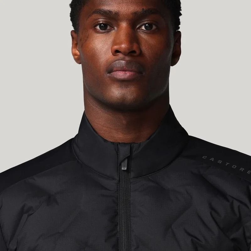 Castore Herren-Hybridjacke | Schwarz-Gunmetal