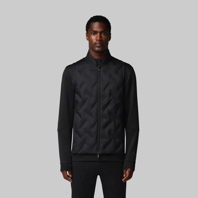 Castore Hybrid-Weste für Herren | Schwarzes Gunmetal