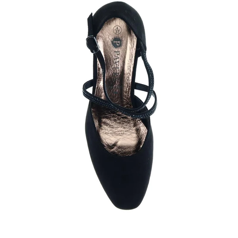 Closed-Toe Block Heels - PLAN40011 / 326 163 - Black