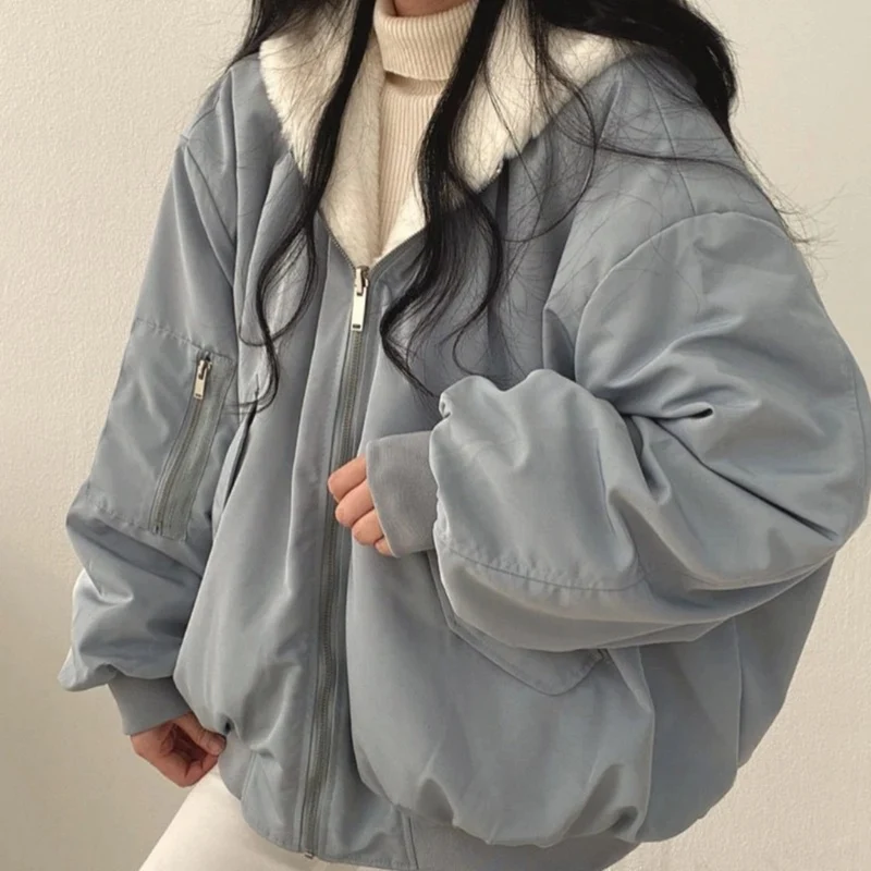 Peggy | Damen Bomberjacke mit Kapuze und Reißverschluss