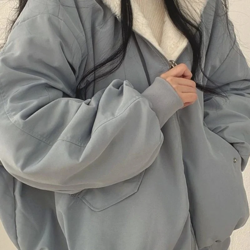 Peggy | Damen Bomberjacke mit Kapuze und Reißverschluss