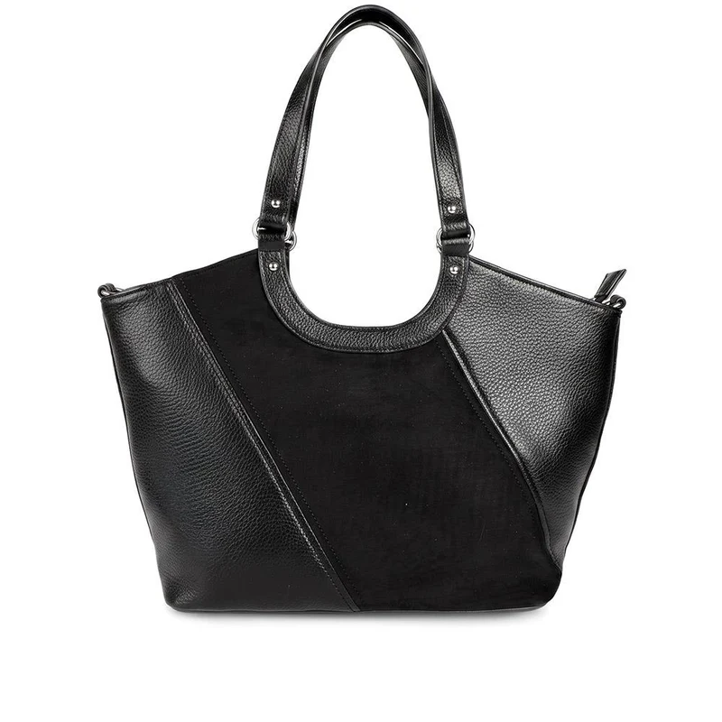 Bellissimo Two Tone Shoulder Bag - BELHETIA44013 / 330 175 - Black