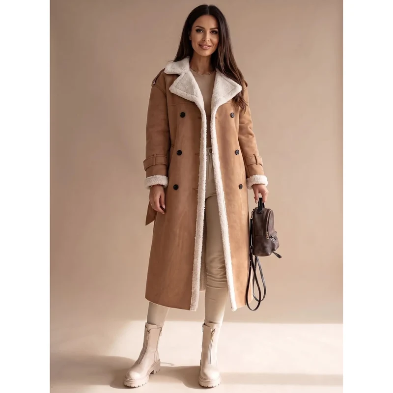 Kiana | Damen Winterjacke mit Teddy Futter