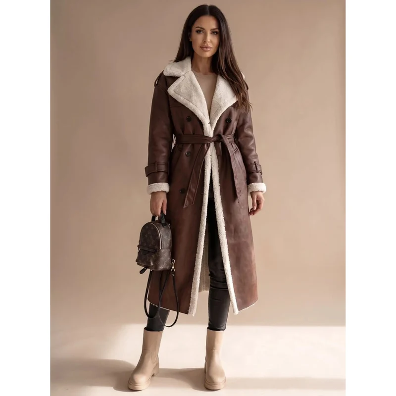 Kiana | Damen Winterjacke mit Teddy Futter