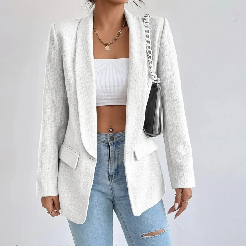 Noelle | Damen Blazer mit Offener Vorderseite und Stil