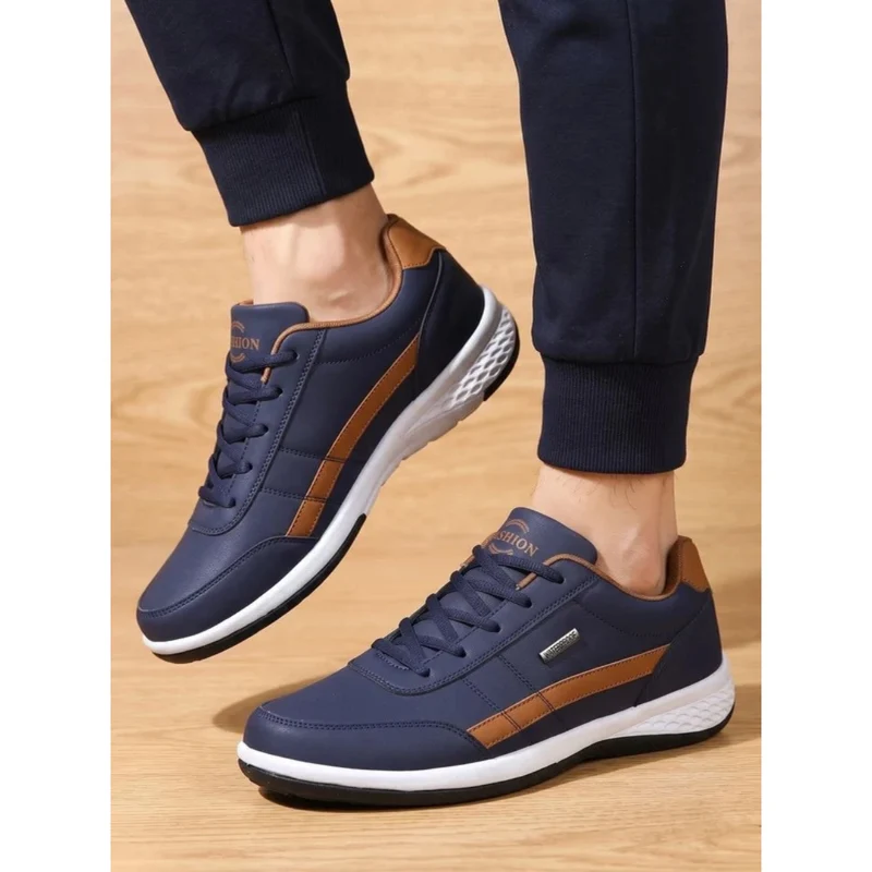 Leander | Herren Orthopädische Sneaker mit schlichtem Stil und leichter Sohle