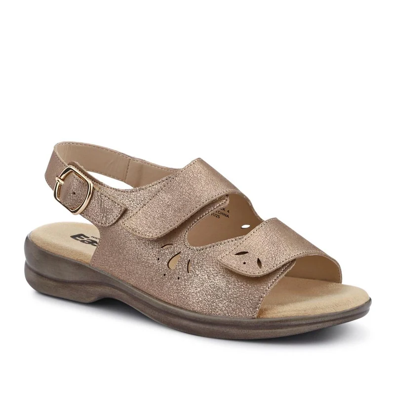 Extra-Wide Fit Adjustable Slingback Sandals - DIVINA / 321 458