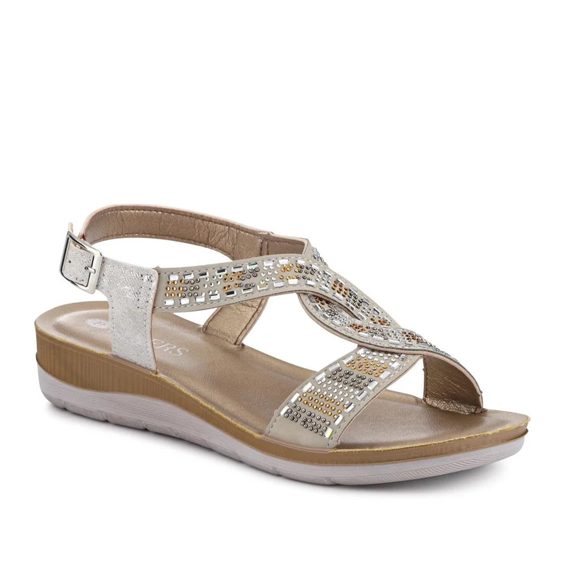 Embellished Slingback Sandals - INB41024 / 327 318